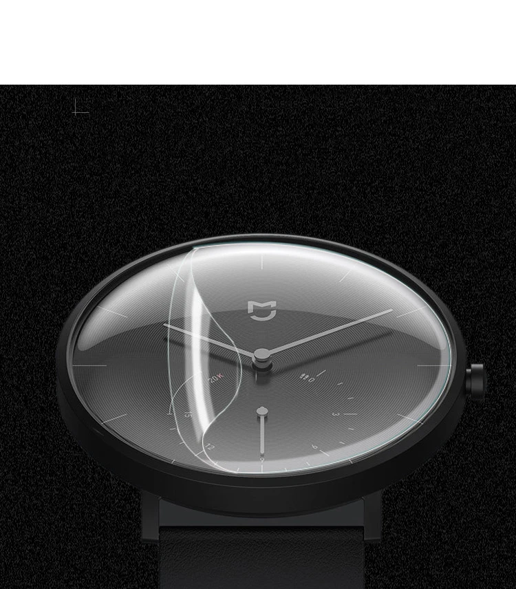 Браслет Для Xiaomi Mijia кварцевые часы ремешок/защита экрана наручные часы Металл Нержавеющая сталь кварцевые часы ремень H30