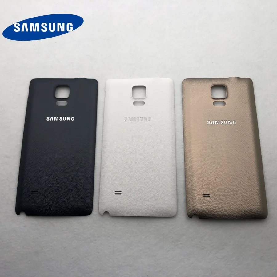 

For Samsung Galaxy Note 4 N910 N910F N910V N910C N910G N910A N910P Original Phone Case Rear Battery Cover Housing Back Pannel