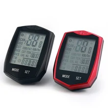 ZK20 Waterproof Multi-Function 22 LCD Digital Smart Wireless Speedometer Bicycle Cycling Bike MTB Touch Botton Computer