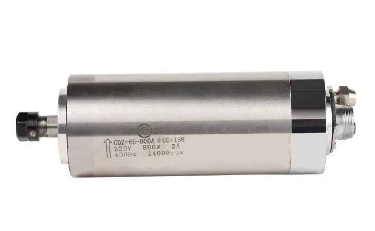 800W water cooled spindle 65mmx158mm