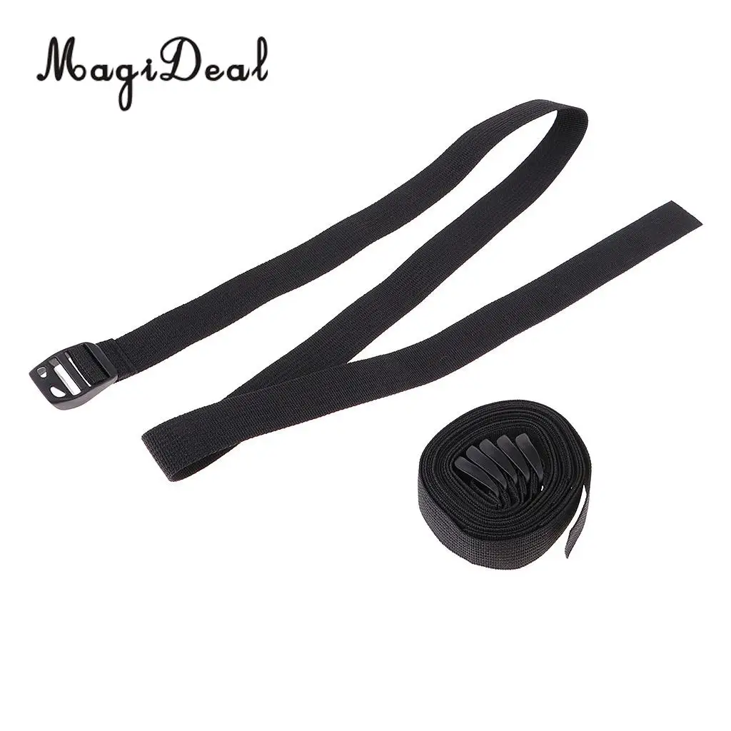 6pcs Buckle Tie Down Nylon Strap Cargo Lash Luggage Bag Belt Strapping Cord Outdoor Camping Car Travel Fishing