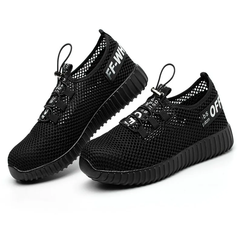 2018 جديد أزياء الرجال أحذية السلامة تنفس تحلق المنسوجة مكافحة تحطيم الصلب تو قبعات مكافحة ثقب مزيل العرق رجل العمل أحذية 2018 جديد أزياء الرجال أحذية السلامة تنفس تحلق المنسوجة مكافحة تحطيم الصلب تو قبعات مكافحة ثقب مزيل العرق رجل العمل أحذية