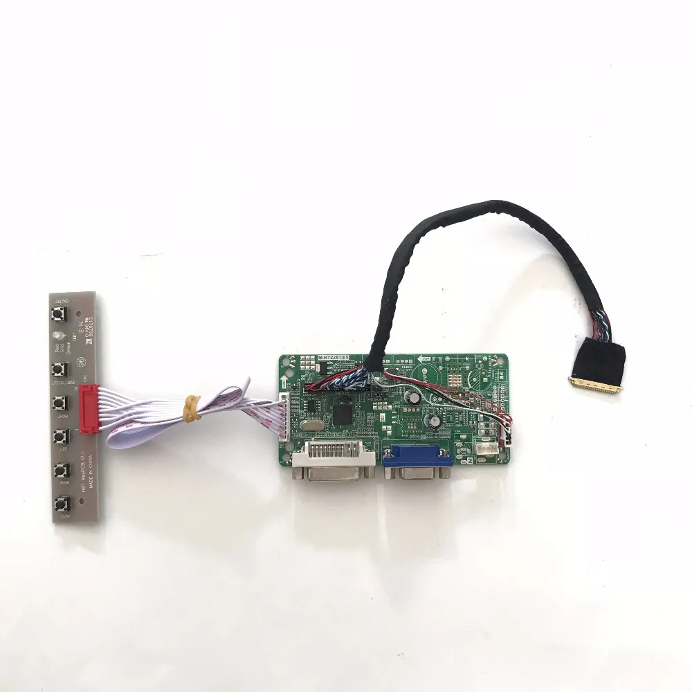 

Free shipping RT2281 DVI VGA LCD Controller Board Kit for B156HW01 B156HW02 B156HW03 15.6 inch 1920X1080 LVDS LED TFT