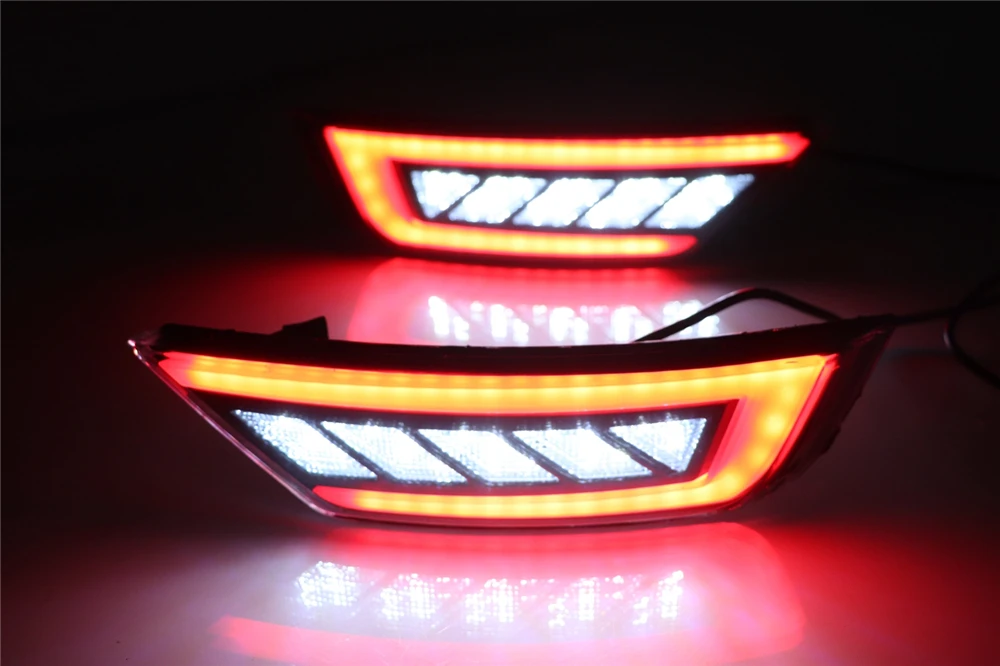 For Ford Hatchback Focus 2009-2013 For Ecosport 2013- For Kuga Escape 2013- rear tail bumper lamp Reflector fog light