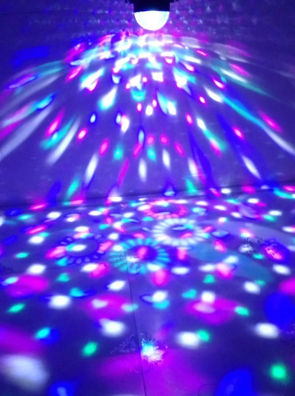 

USB Charging Cable 9W RGB Control Sound Actived Portable Crystal Magic Mini Led