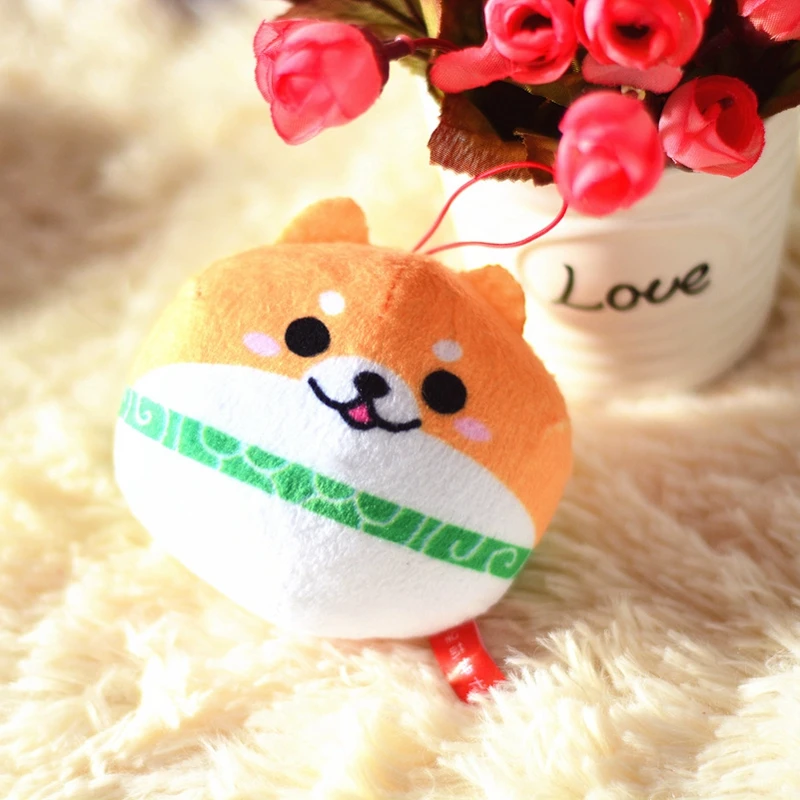 1 шт. 10 см Kawaii Шиба ину собака маленькие подвесные Плюшевые игрушки Мягкая кукла