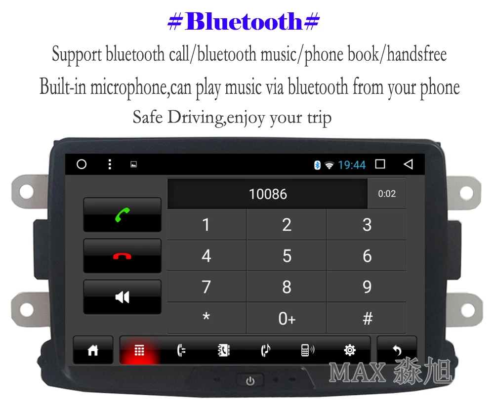 Discount MAX GPS Navigation System Car Radio Android 8.1.0 Car DVD Player For Renault Duster Logan Sandero/ Dacia Duster Dokker Autoradio 7