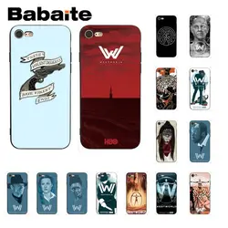 Babaite Westworld сезон DIY Роскошный высококлассный протектор чехол для iPhone 8 7 6 s плюс X XS MAX 5 5S SE XR Fundas Capa