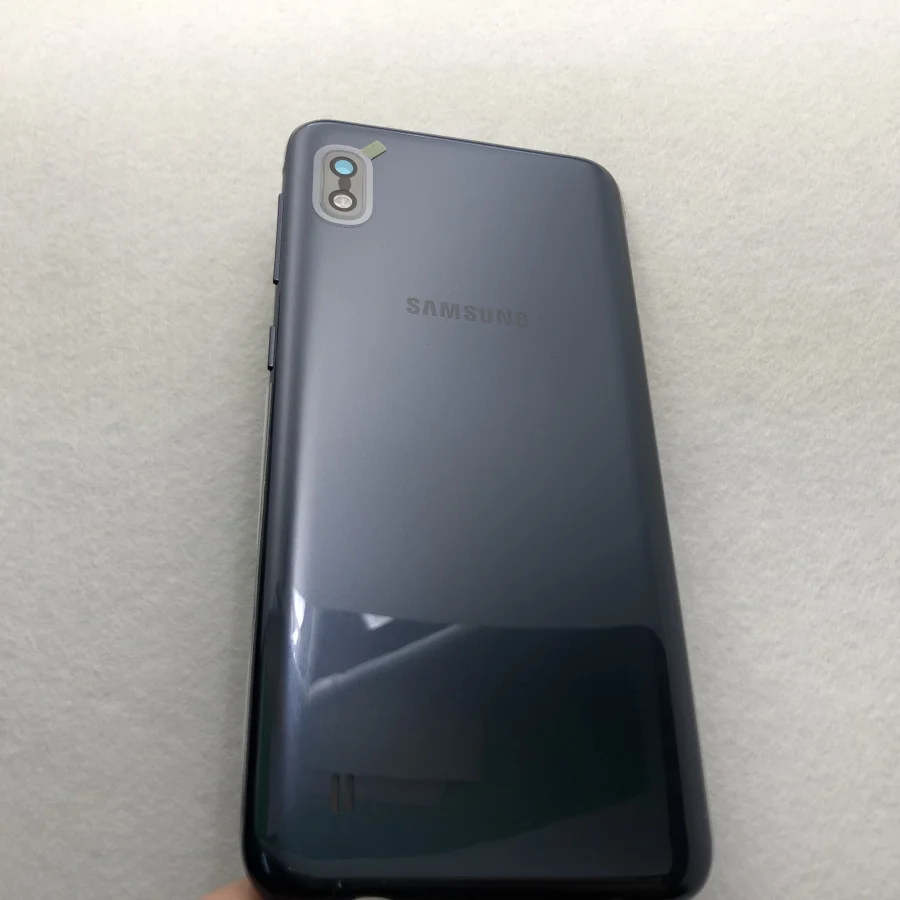 Для samsung Galaxy A10 SM-A105F A105 A105F батарея задняя крышка Дверь Задняя Крышка Ремонт Часть A10 Корпус чехол средняя рамка