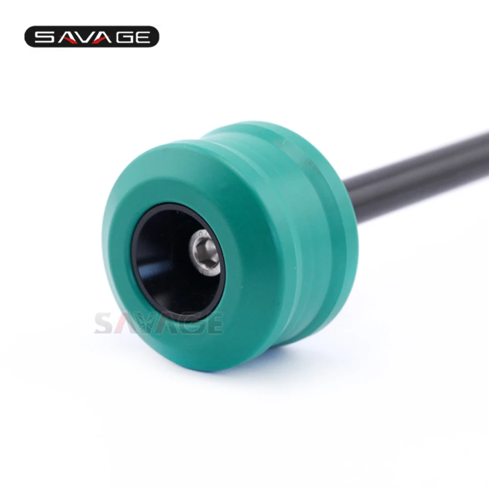 Front Axle Fork Wheel Protector Sliders Falling Protection (18)