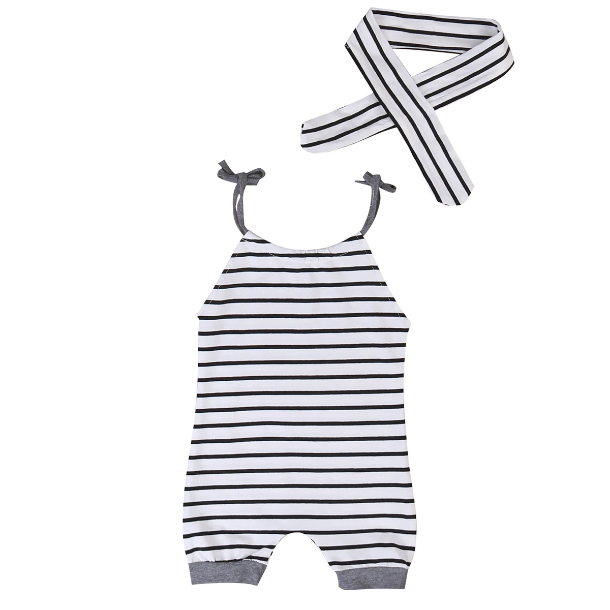 Newborn Toddler Baby Boys Girls Clothes Romper striped +Headband Infant Girl Rompers baby Boy Outfits 2017 toddler infant baby boy shoes navy blue casual newborn boys sneaker soft sole girls shoes tenis menino