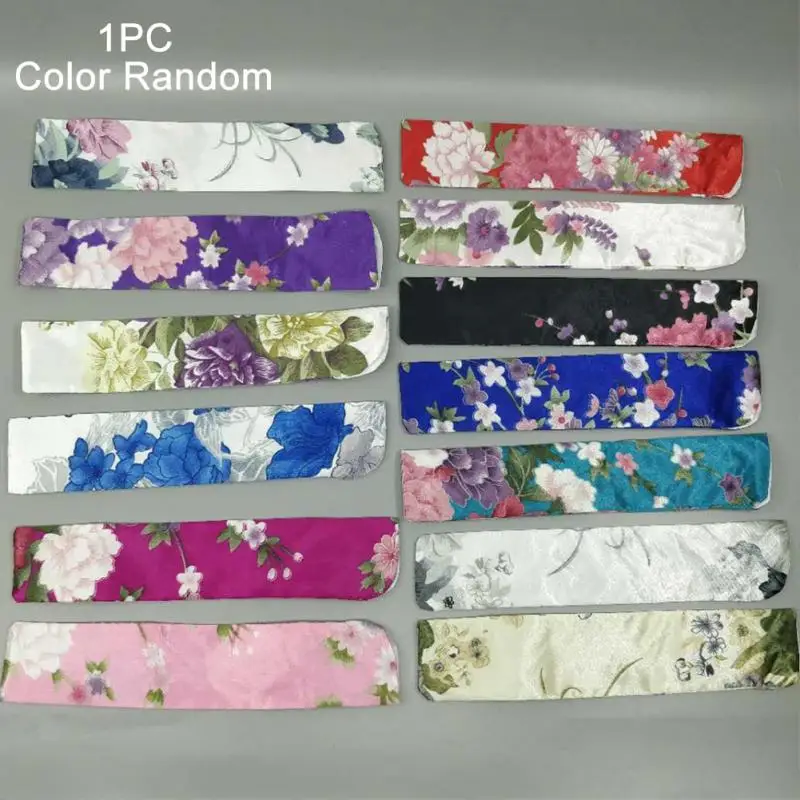 Fashion Printing Folding Hand Fan Pouch Cover Case