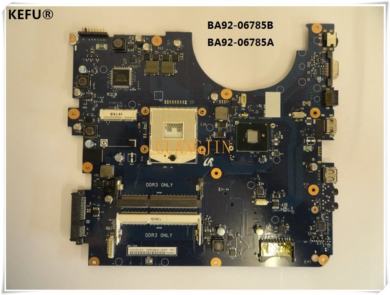 KEFU BA92-06785A BA92-06785B для samsung NP-R540 R540 материнская плата DDR3 Протестирована идеально