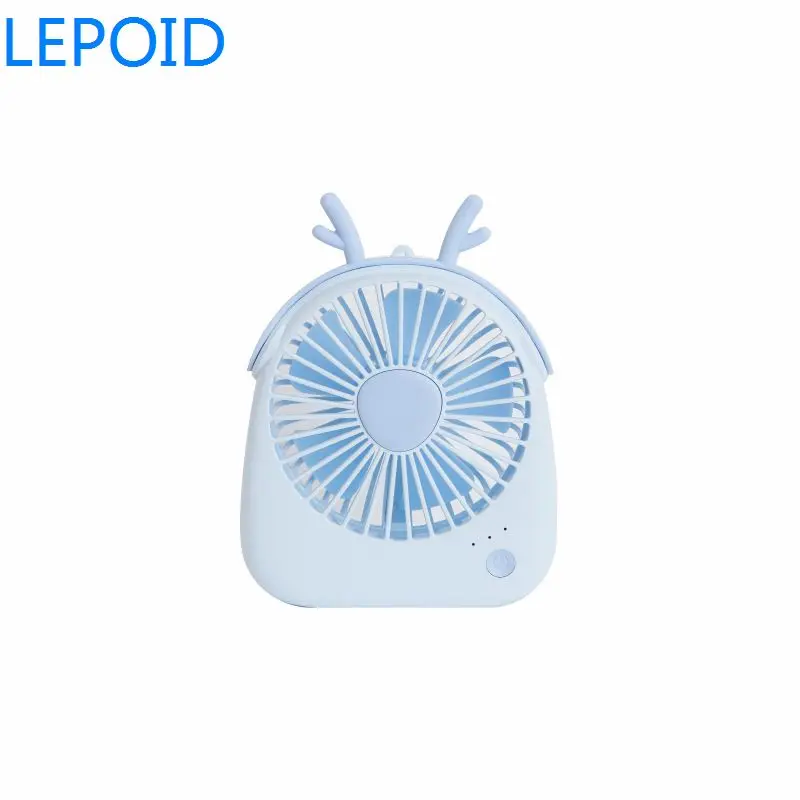 Lepoid USB вентилятор портативная швейная машинка охлаждающие карманные вентиляторы Открытый кулер - Цвет: Синий