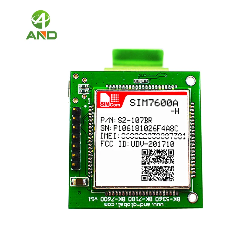 

SIMCom SIM7600A-H LTE CAT4 Audio US,SIM7600A-H testing mini board 3.3v TTL logic 1pc