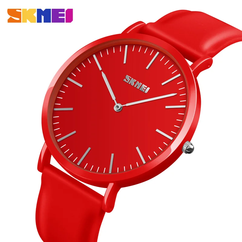 

SKMEI Quartz Watches for Women and Men Luxury Brand Fashion Wristwatches Lady Watch for Woman Waterproof Montre Homme Male Clock