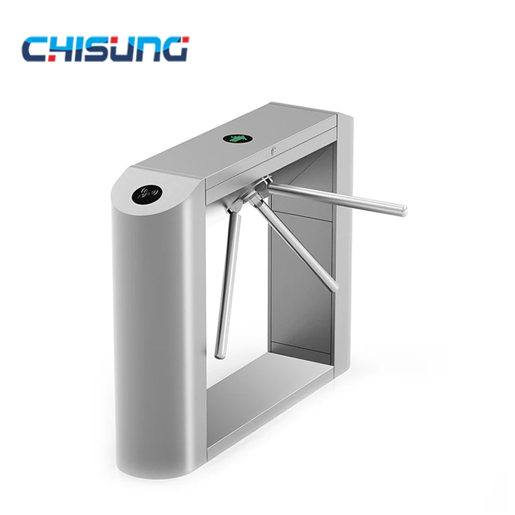 US $700.30 Big DC Brushless Motor Fully Automatic Entrance Turnstile Waist High Tripod Turnstile For Access Control