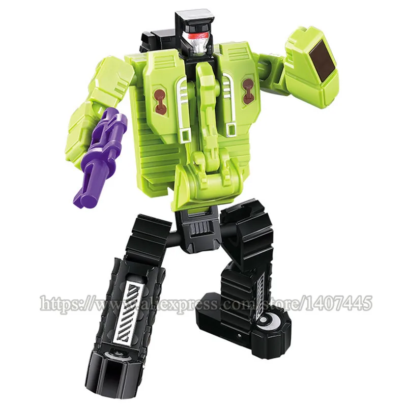 Игрушечные Трансформеры WEIJIANG G1 WJ 6 в 1 Devastator деформация DX9 сплав инженерный
