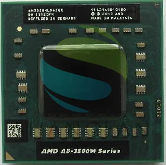 

AMD A8 3500M Series Notebooks A8-3550MX AM3550HLX43GX A8 3550MX Quad Core/2.0G/4M Socket FS1 722-pin Laptop CPU Processor