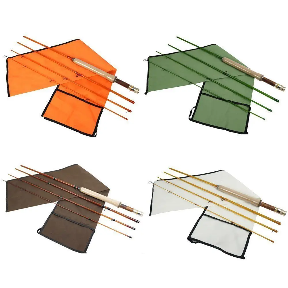 Aventik 4 Colors Fiberglass Fly Rod Medium Action Super Light Fiber Glass Transparent Colors Fly Fishing