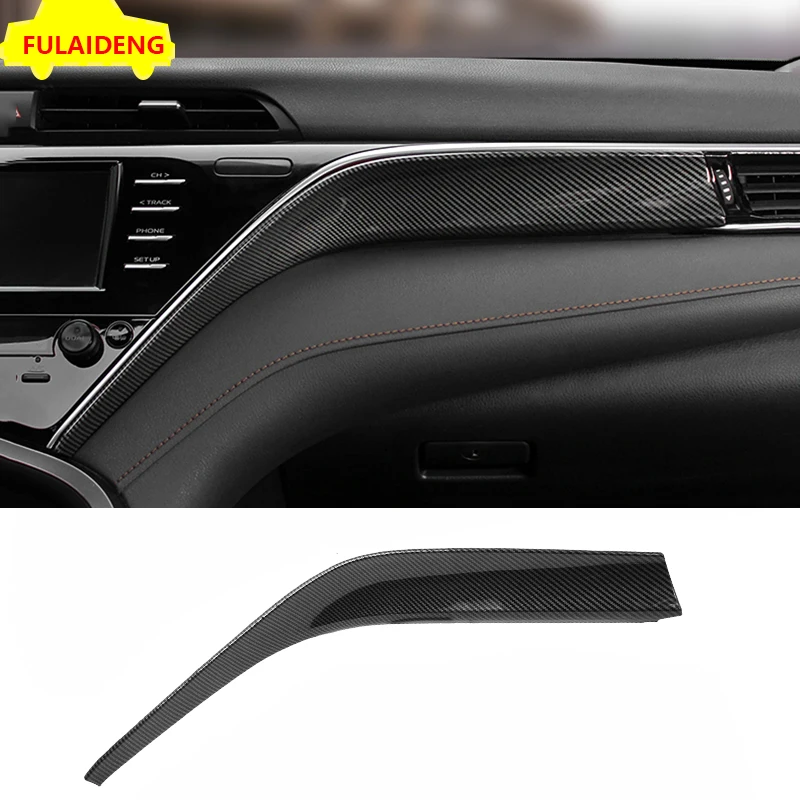 Engine One-Button Start Switch Decorative Cover Trim ABS For Toyota Camry CDF