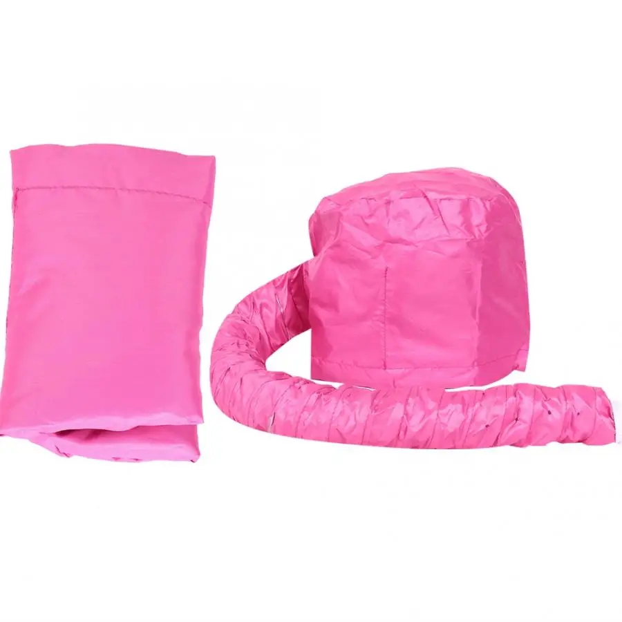 Portable Hair Drying Cap Hat Hair Blow Dryer Bonnet - Цвет: Black