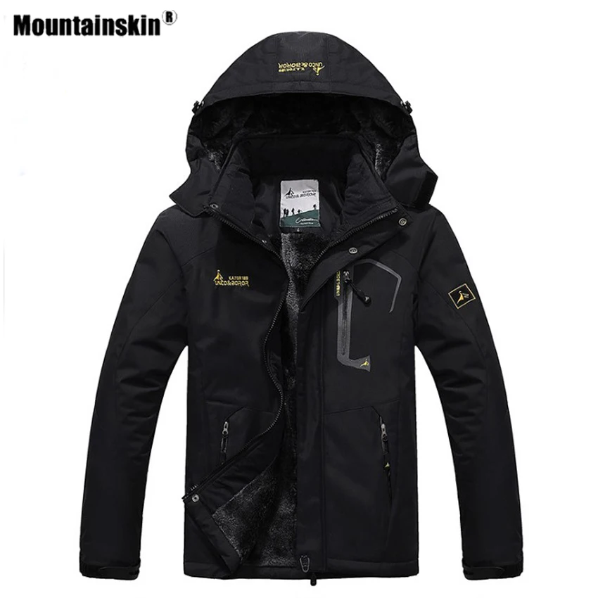 Ceny Mountainskin damski zimowy wewnętrzny polar wodoodporne kurtki turystyczne Outdoor Sports ciepły Camping Trekking narciarstwo płaszcz marki VB097