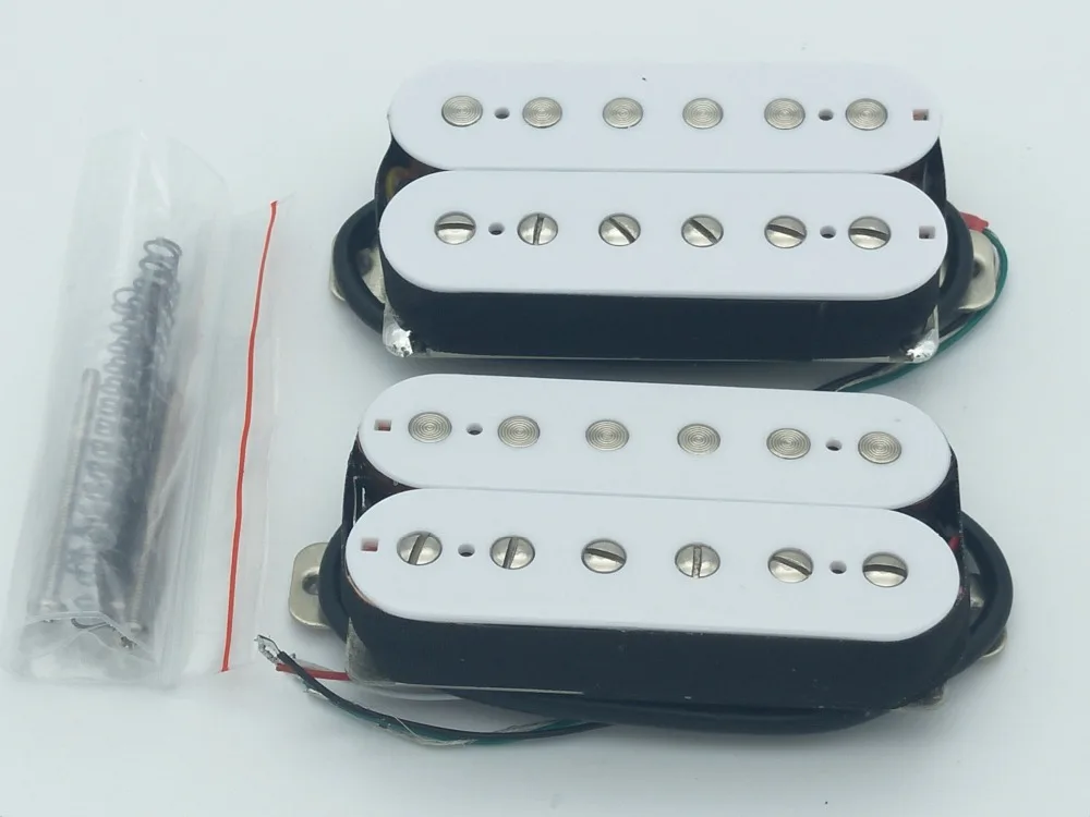 Alnico Pickups Copy SD SH 1 SH 4 Alnico Pickups White 4c Single cutin