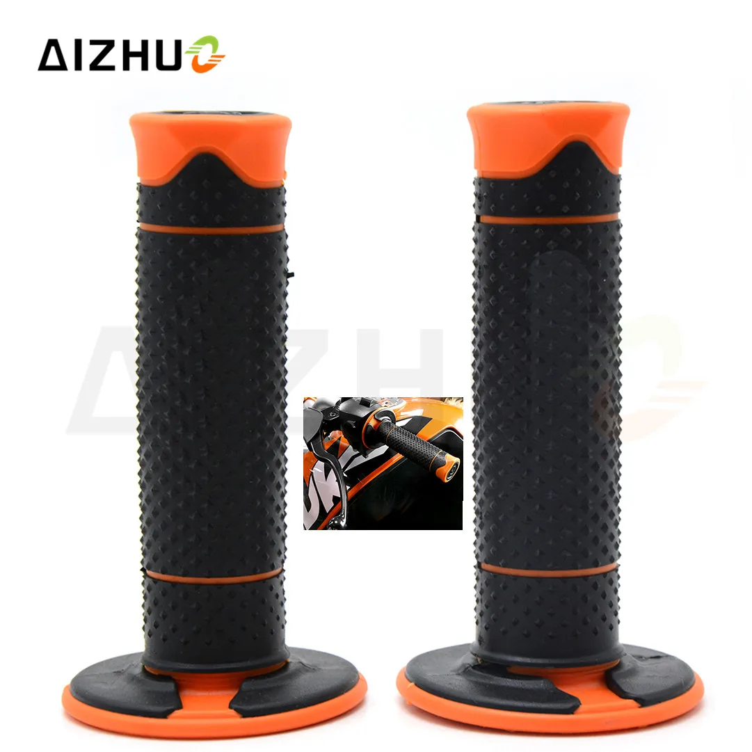 Handle Grips HandleBar Rubber Pro Motocross Motorcycle For KTM duke200 duke390 150nk cf150nk BN300 KAWASAKI ZX-14 zx14 06 07 08