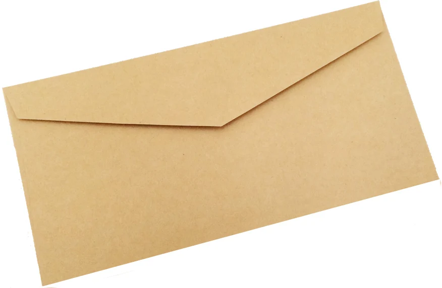 14 цветов белые конверты 220X110 мм конверты 120GMS поздравительные открытки конверты 100 шт - Цвет: DKR