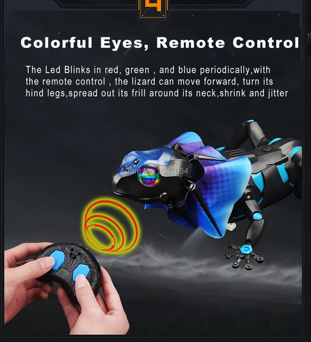 Infrared Remote Control Lizardbot-6