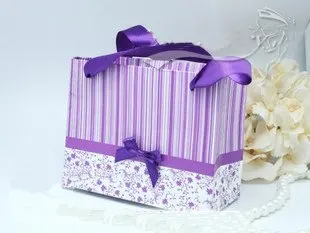 100 шт./партия, модная Подарочная коробка размера S розового и фиолетового цветов, TS-61