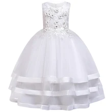 Новинка года; стильные длинные вечерние платья подружки невесты на свадьбу для девочек; нарядные платья для первого причастия; вечерние платья для причастия