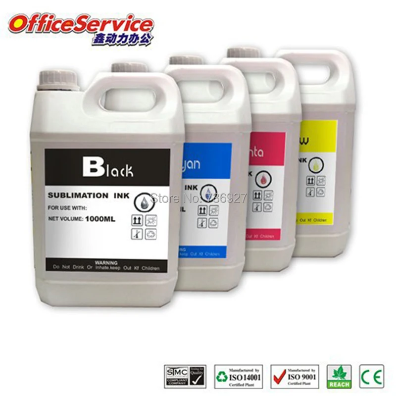 

4X1000ML Universal Sublimation Ink specialized For EPSON Printer Heat Transfer Ink