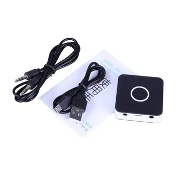

2 In 1 Bluetooth 4.2 Transmitter Music Audio Transceiver Receiver 3.5mm Stereo Interface Loudspeaker Box Headphone Adapter