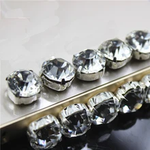 200 шт Блестящий кристально чистая СТРАЗА шитье одежды платье DIY ремесло Сумочка Стразы для шитья украшения Аксессуары 3 мм/4 мм