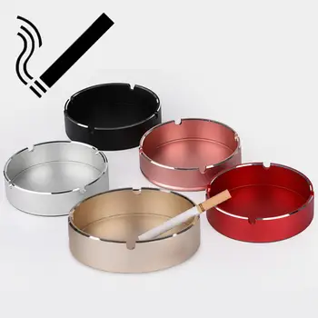 

TPFOCUS Broken Resistant Aluminum Alloy Ashtray for Home Office Use