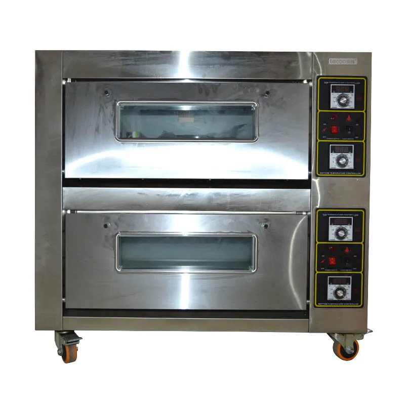 

Commercial Electric oven baking oven 6800w double layers double plates baking bread cake bread Pizza machine 1pc