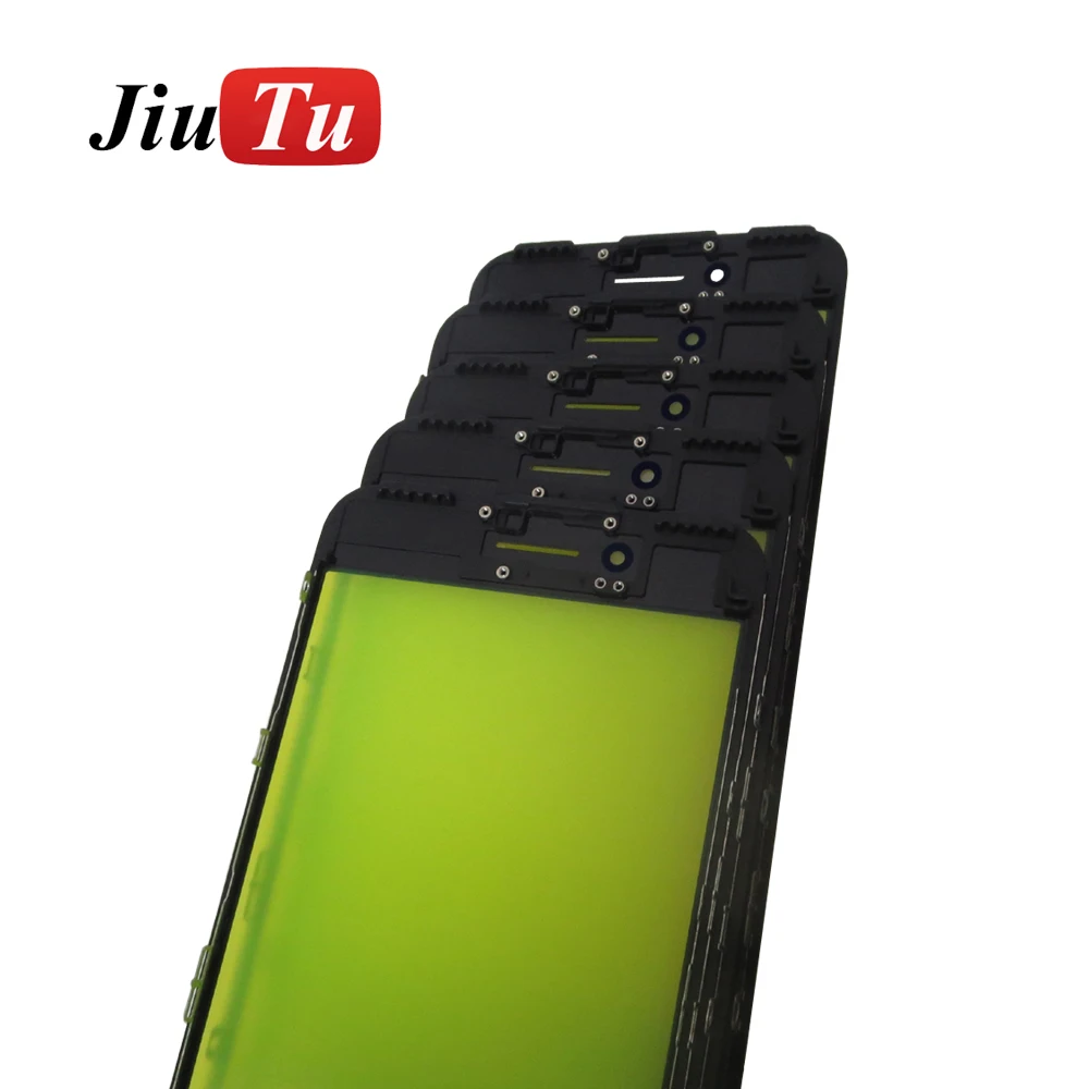 Original Front Outer Lens + Bezel Frame  For iPhone 7G 7 plus Broken  LCD Repair Fix  JiuTu (8)
