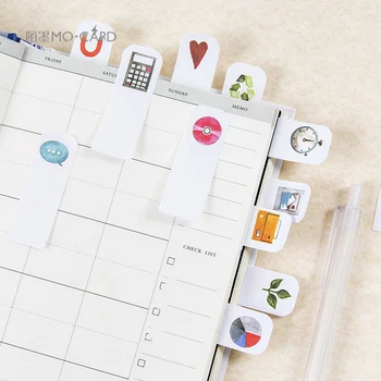 

80 Pages /Pack Office Study Home Stick Label Memo Pad Sticky Notes School Office Supply Student Stationery