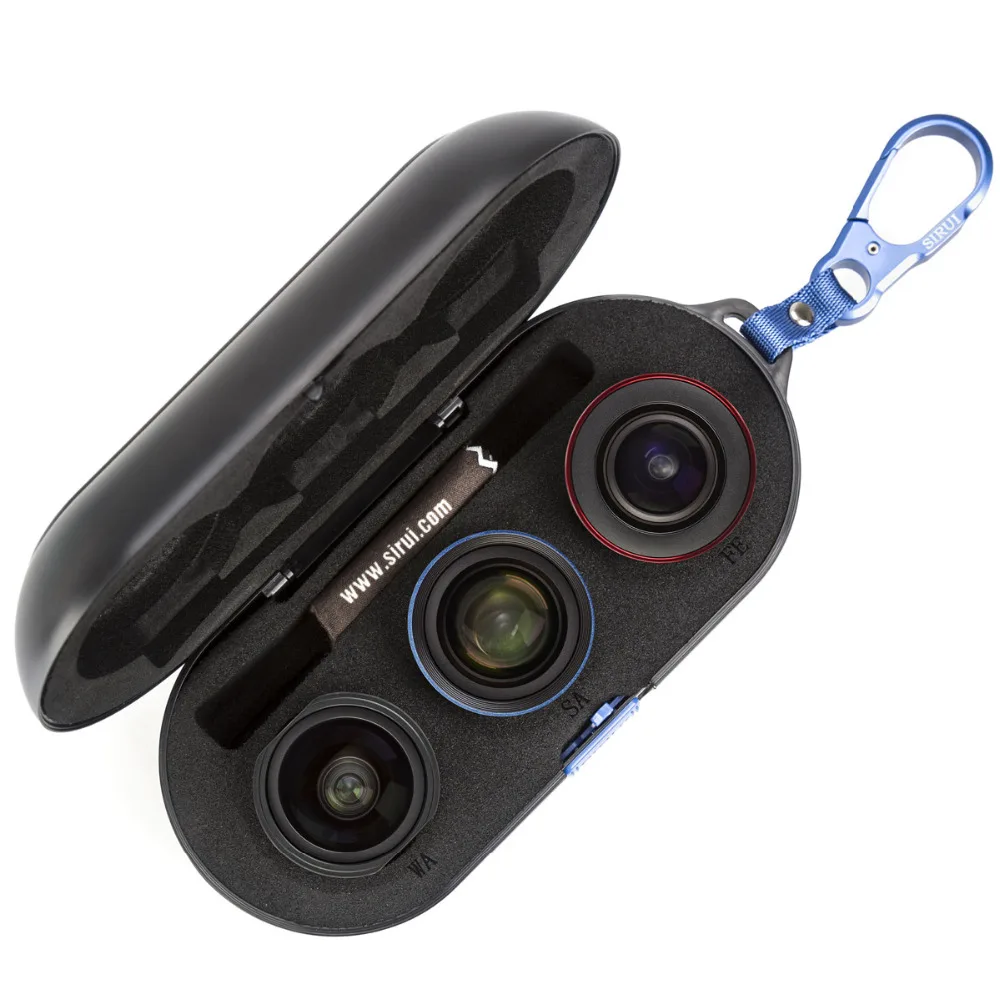 SIRUI WPF 01KBR font b Smartphone b font lens external high definition SLR three mirror set