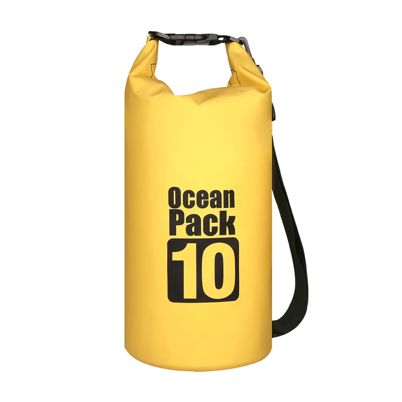 10л Водонепроницаемый сухой мешок для хранения пакет мешок для плавания открытый Каякинг каноэ речной треккинг катание на лодках - Цвет: 10L Yellow