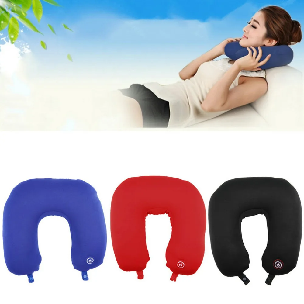 U Shaped Neck Pillow Rest Neck Massage Airplane Car Travel Pillow