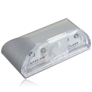 

20pcs/lot 4 LED Smart Auto PIR Keyhole Motion Detection Sensor LED Light Intelligent Door Lock Induction Lamp Infrared Sensor