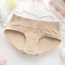 Для женщин Ложные ass низкой талией butt-подъема трусы толстые body shaper