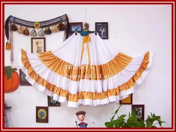 

Satin silk Furlong Ming Go expansion skirt 9EX18