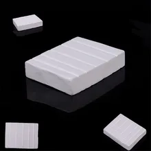 1 шт., мягкий белый Пластилин «сделай сам», пластилин для выпечки детей, детские развивающие игрушки для мальчиков и девочек, безопасные 11,5*9,5 см