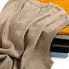 Cashmere men sweater vest for spring autumn V-Neck pullover sleeveless garment clothes hombre pull homme hiver knitted clothing 1