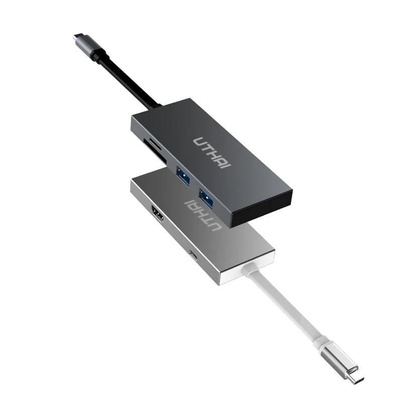 UTHAI TCH02 5in 1 USB 3.0 Hub for MacBook Pro Air Multi