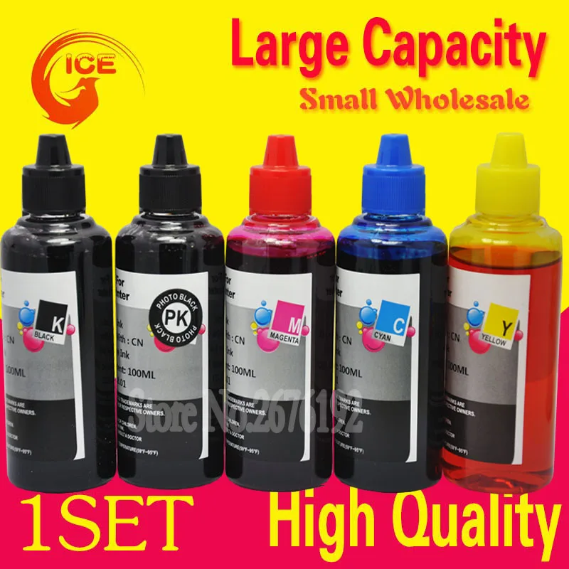 500ML INK For Canon PIXMA MP530 MP600 MP600R MP610 MP800 Printer Cartridge Ink Kit Refilling ink